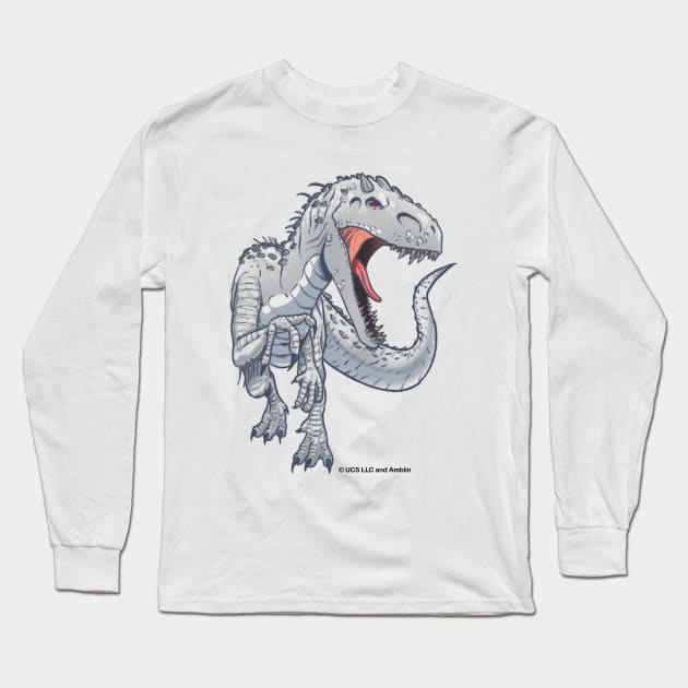 Indominus Rex Jurassic World Long Sleeve T-Shirt by ProjectX23Red